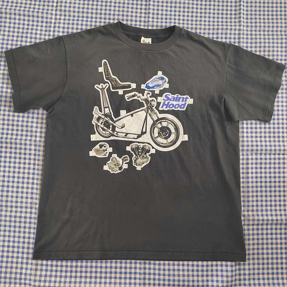 Neighborhood x Saint Michael T-Shirt Vintage Black